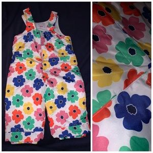 The children’s place snow overall bib